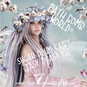 Easy Peasy Sugar Plum Fairies Bath Bomb Kit